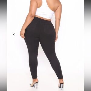 Fashion Nova Black Denim Jeans
